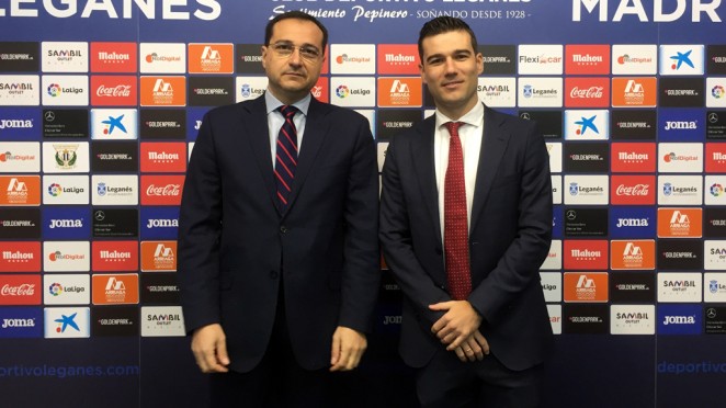 Acuerdo de colaboración con el Club Deportivo Leganés