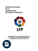 Estatutos sociales de la liga nacional de futbol profesional